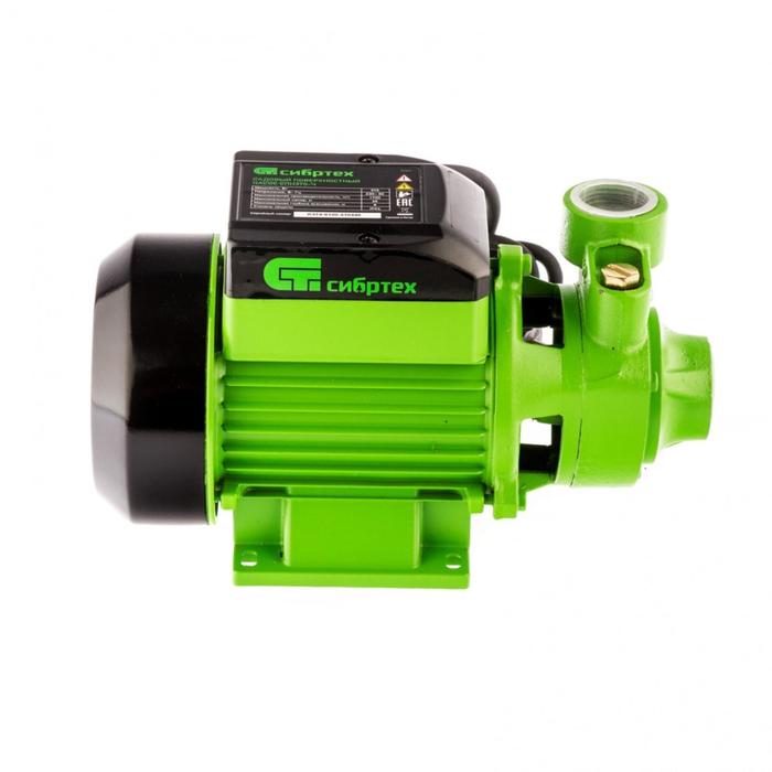 Насос поверхностный "Сибртех" СПН370-Ч, садовый, 370 Вт, напор 25 м, 28 л/мин, кабель 1.2 м - Фото 1