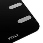 Весы напольные Kitfort КТ-806, электронные, до 180 кг, Bluetooth, 4хААА, черные - Фото 3