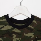 Футболка для мальчика, цвет камуфляж, рост 122 см - Фото 7