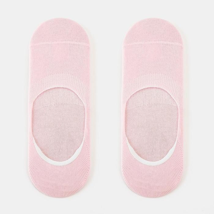 Носки-невидимки женские, цвет розовый, размер 23-25 (36-40) - Фото 1