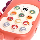 Музыкальный телефон детский «Маленький дракончик», звук, цвет фиолетовый - Фото 4