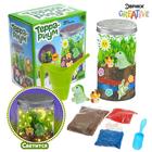 Набор для опытов «Террариум», вырасти травку, со светящимися наклейками - Фото 1