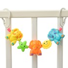 Растяжка на коляску/кроватку Крошка Я «Слоники», 3 игрушки, МИКС - Фото 7