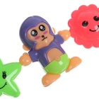 Растяжка на коляску/кроватку «Обезьянки», 3 игрушки, цвет МИКС, Крошка Я - фото 23984598