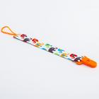 Держатель для соски - пустышки «Слоники», на ленте, 28 см. - Фото 3