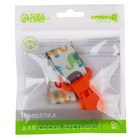 Держатель для соски - пустышки «Слоники», на ленте, 28 см. - Фото 6