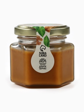 Мёд кремовый ORGANIC, с грецким орехом, 120 г