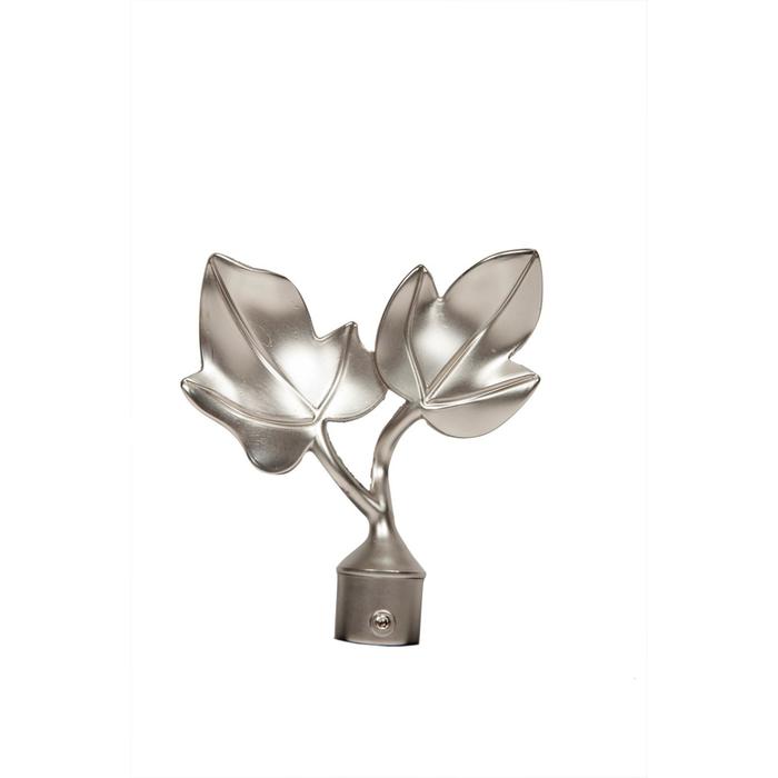 Наконечник «Левша Фиговый лист», d=1.6 см, 2 шт., цвет сатин