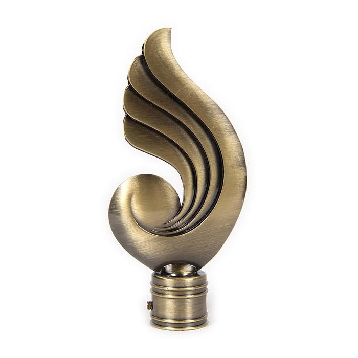 Наконечник «Левша Арго», d=1.6 см, 2 шт., цвет старое золото