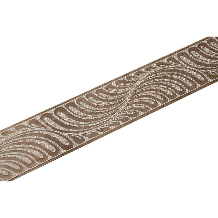 Планка для карниза «Жар-Птица», высота 7 см, длина 25 м, цвет старое золото, слоновая кость - Фото 1