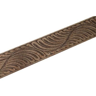 Планка для карниза «Жар-Птица», высота 7 см, длина 25 м, цвет старое золото, шоколад