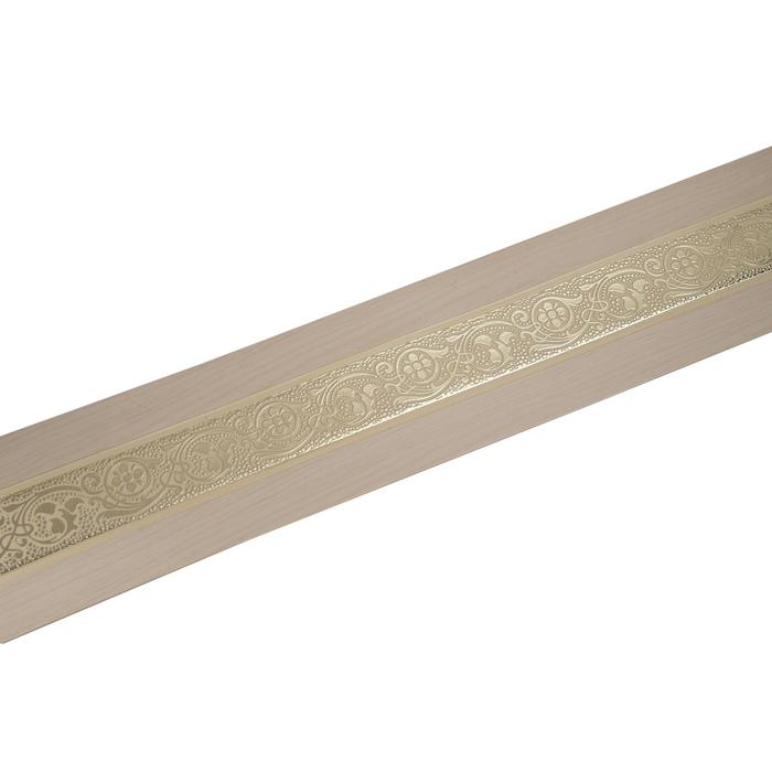 Планка для карниза «Грация», высота 7 см, длина 25 м, цвет золото, кото - Фото 1