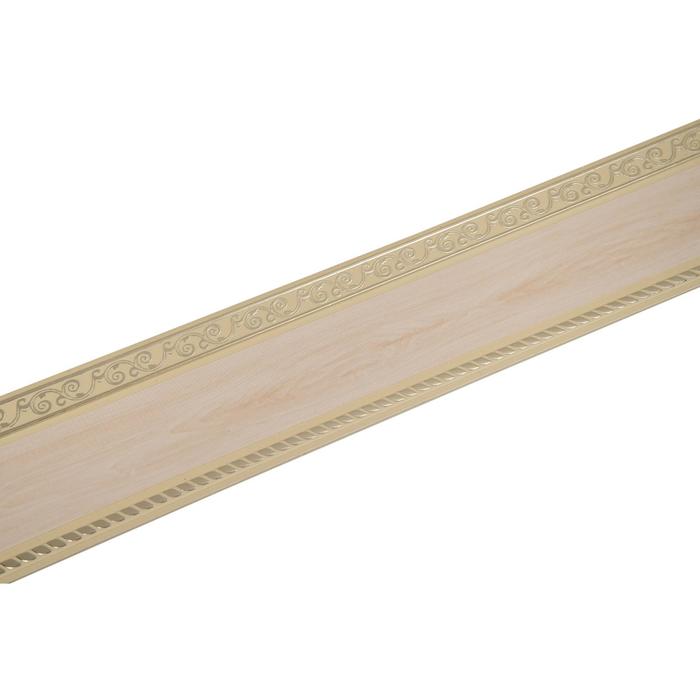 Планка для карниза «Есенин», высота 7 см, длина 25 м, цвет золото/кото - Фото 1