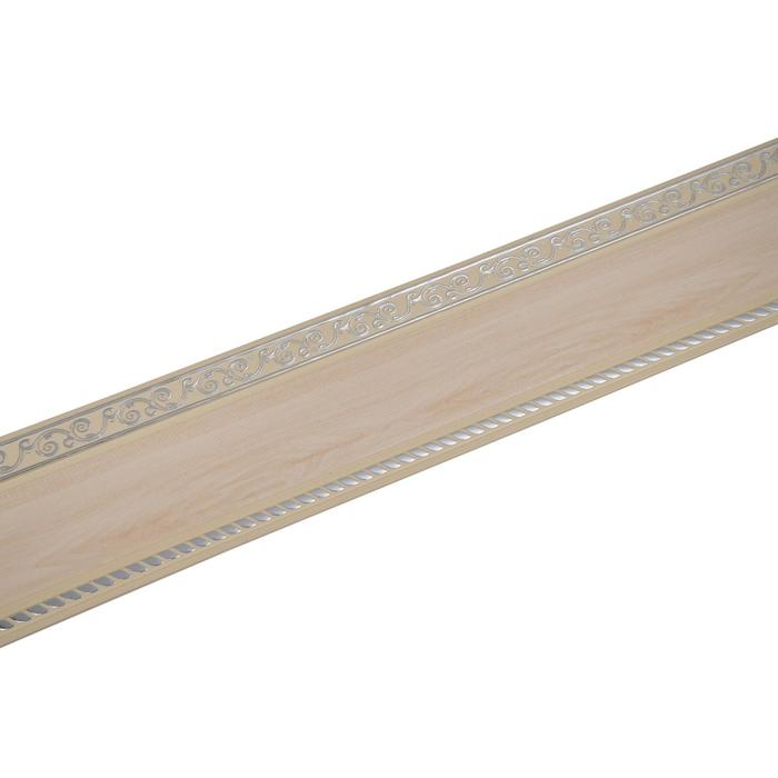 Планка для карниза «Есенин», высота 7 см, длина 25 м, цвет серебро/кото - Фото 1