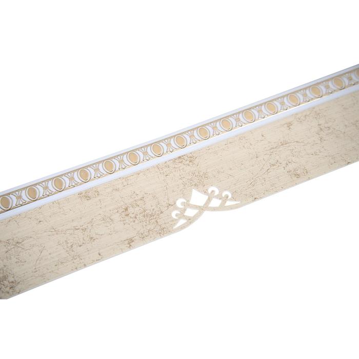 Планка для карниза «Моцарт», высота 7 см, длина 25 м, цвет золото, шампань - Фото 1