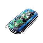 Пенал школьный на молнии «Машина зеленая» 4024085