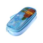 Пенал школьный на молнии «Ананасы» - фото 119094350