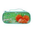 Пенал школьный на молнии "Мандарины" 4024943