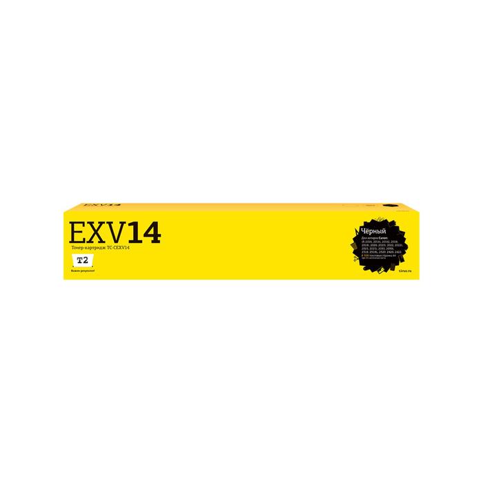 Лазерный картридж T2 TC-CEXV14 (C-EXV14/EXV14/CEXV14/IR 2016) для принтеров Canon, черный - Фото 1