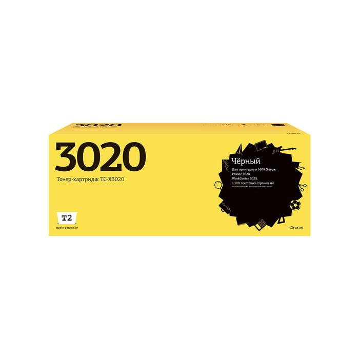 

Лазерный картридж T2 TC-X3020 (106R02773/3020/3025) для принтеров Xerox, черный
