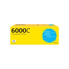 Лазерный картридж T2 TC-X6000C (106R01631/6000/6010/6015) для принтеров Xerox, голубой