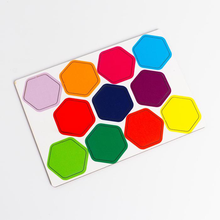 Головоломка «Собери по образцу. Медведь» 49407