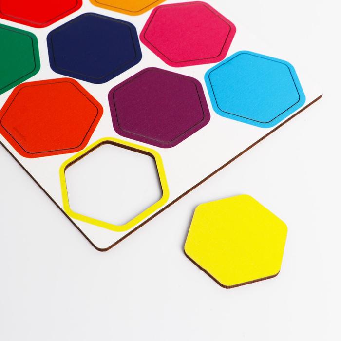 Головоломка «Собери по образцу. Медведь» 49407