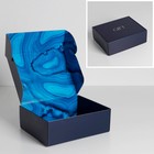 Коробка подарочная двухсторонняя складная, упаковка, «Агат», 27 х 21 х 9 см - фото 318485292