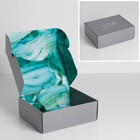 Коробка двухсторонняя складная «Текстура», 27 × 21 × 9 см - фото 2262326