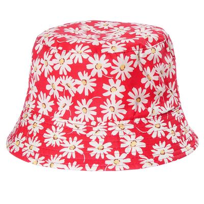 Панама женская, красный, белый, размер 56-58