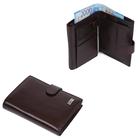 Кошелек FABRETTI, цвет кориченвый - Фото 1