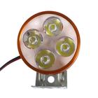 УЦЕНКА Фара cветодиодная для мототехники, 4 LED, IP67, 4 Вт, направленный свет - Фото 3