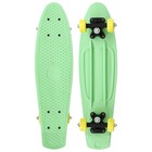 Пенниборд ONLITOP, 56×15 см, колёса PVC 50 мм, пластиковая рама, цвет салатовый - Фото 4