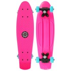 Пенниборд ONLITOP, 56×15 см, колёса PVC 50 мм, пластиковая рама, цвет розовый - Фото 2
