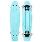 Пенниборд ONLITOP, 56×15 см, колёса PVC 50 мм, пластиковая рама, цвет голубой - Фото 4