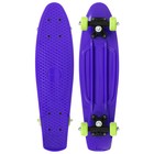 Пенниборд ONLITOP, 56×15 см, колёса PVC 50 мм, пластиковая рама, цвет фиолетовый - Фото 4