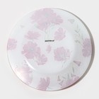 Тарелка стеклянная десертная Доляна «Красные маки», d=20 см - Фото 4