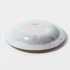 Тарелка стеклянная суповая Доляна «Кролик», 300 мл, d=18,5 см - фото 9355470