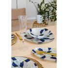 Тарелка Доляна «Розовый мрамор», d=23 см, стекло - Фото 6