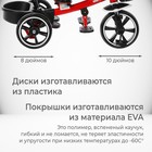 Велосипед трехколесный Micio Veloce, колеса EVA 10"/8", цвет красный - Фото 4