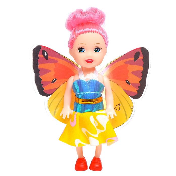 Кукла малышка с крыльями, МИКС - фото 1905330127