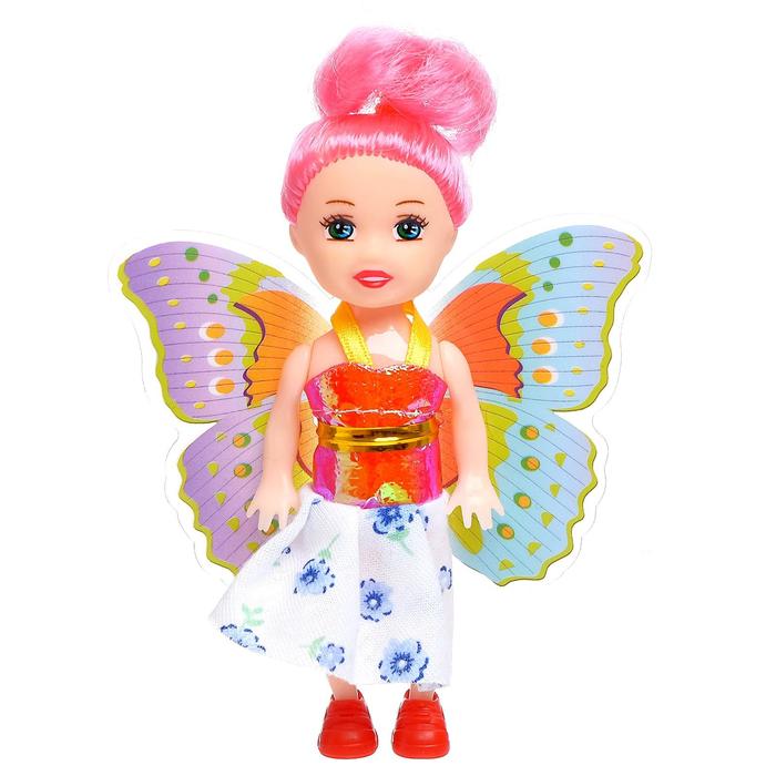 Кукла малышка с крыльями, МИКС - фото 1905330128