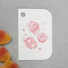 Шпатели кондитерские, набор «Сладости» 11.5×8 см, 11.2×6.5 см, 10×7 см, 3 шт. - Фото 3