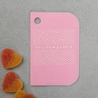 Шпатели кондитерские, набор «Наслаждайся» 11,5×8 см, 11.2×6.5 см, 10×7 см, 3 шт - Фото 4