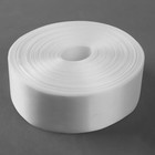 Лента атласная, 50 мм, 100±5 м, белая - Фото 2