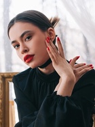 Чокер «Стразинка» круг в огранке, цвет белый в серебре, 33 см - Фото 13