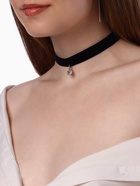 Чокер «Стразинка» круг в огранке, цвет белый в серебре, 33 см - Фото 4