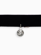 Чокер «Стразинка» круг в огранке, цвет белый в серебре, 33 см - Фото 5