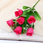 Букет "Розы очарованье" 28 см, микс - фото 318648868