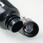 Бутылка для воды "Мастер К", 700 мл, на карабине, 25 х 6.8 см, черная - Фото 4